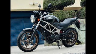 HONDA VTR250 2017 BLACK [upl. by Nwahs]