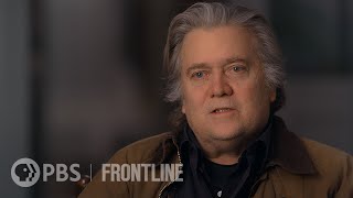 Americas Great Divide Steve Bannon first interview  FRONTLINE [upl. by Anitsirc]