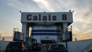 Dover to Calais PampO Ferry  VIDEO TOUR England to France by Boat [upl. by Llenor]