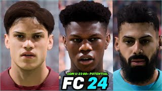 FC 24  BEST YOUNG CDM U23 80 POTENTIAL WITH REAL FACES [upl. by Analle]