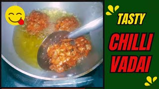 😋Chilli vadai CABBAGE VADAI சில்லி வடை👍🍔 [upl. by Nairb]