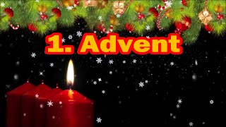 1 Advent Grüße kostenlos whatsapp Adventsgrüße zum ersten Advent Gruß lustig [upl. by Enitsahc433]