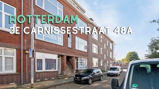 Appartement te koop 3e Carnissestraat 48A te Rotterdam Digimakelaars  Woningvideo [upl. by Raila]