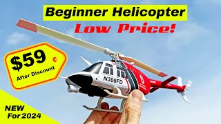 Best Beginner Helicopter for under 99  RC ERA C138 BELL 206 [upl. by Edie]