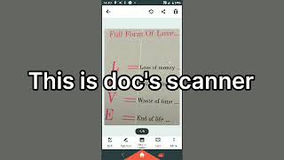 How to use any scanner Document by using mobile phone [upl. by Reaht]