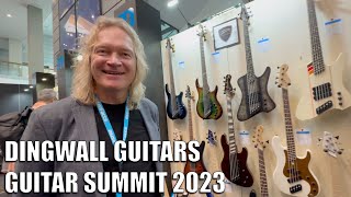 News from Dingwall Basses  Guitar Summit 2023 [upl. by Raddi]