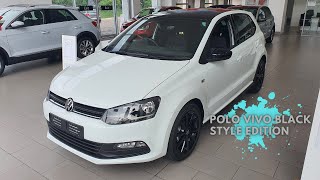 2021 Volkswagen Polo Vivo 14L Comfortline Black Style Package Review [upl. by Nrol]