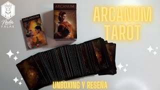 ARCANUM TAROT ⭐ Unboxing y Reseña  Nadia Falak [upl. by Vedis]