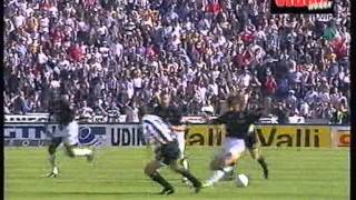 5 Maggio 2002 Juventus Udinese 20 e Lazio Inter 42 Scudetto 2002 [upl. by Nahtiek]