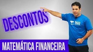 Matemática Financeira desconto [upl. by Tteve169]