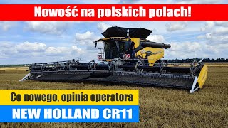 NEW HOLLAND CR11 już w Polsce Co nowego opinia operatora [upl. by Aztilay]