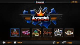 Brunswick Pro Bowling  Wii U Gameplay  Games Night [upl. by Lawler]