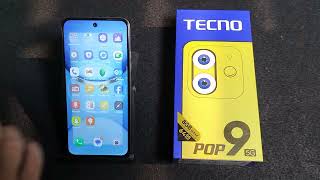 How to connect Bluetooth in Tecno Pop 9 5G  Tecno me Bluetooth connect kaise kare [upl. by Meggie]