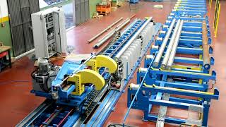 Steel Motion RD350t 13000  Straightening machine for round bars and tube [upl. by Gautea]