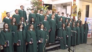 Colaj cantece cu tarabana  Corul Jubilate tinerii din parohia Sf Anton Iasi 2 [upl. by Annekahs]