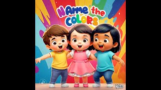 KIDS SONG COLORS FUN The Color Song for kids Learns the color name [upl. by Doloritas450]