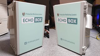 생산정보 수집기 ECHO BOX 기본구성 구동영상 [upl. by Derreg]