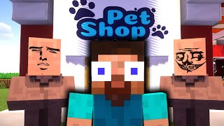 When Villager Opens a Pet Shop in Minecraft [upl. by Felicie]