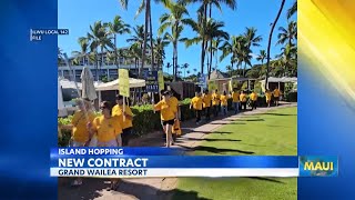 New contract ratified for Grand Wailea hotel workers [upl. by Reppiks474]