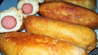 Сосиски в тесте жареные на сковороде Супер Вкусно и сытно [upl. by Aracot]