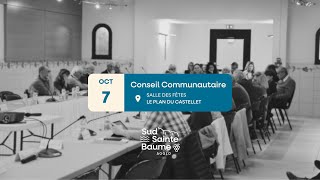 Conseil Communautaire du 7 octobre 2024 [upl. by Uahc442]