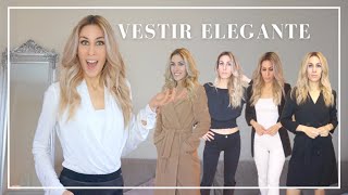 Cómo vestir ELEGANTE y SENCILLA 5 consejos  looks [upl. by Bainbridge]