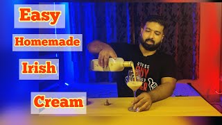 HOW TO MAKE BAILEYS IRISH CREAM AT HOME l EASY AND CHEAP IRISHCREAM [upl. by Madlin45]