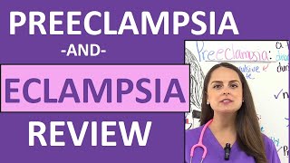 Preeclampsia Eclampsia in Pregnancy Nursing Review Pathophysiology Symptoms NCLEX [upl. by Airotna]