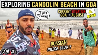 Goa Candolim Beach  Goa Tourist Places  Goa Tour [upl. by Notsreik]