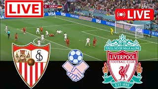 Liverpool vs Sevilla Fc Live Football  Club Friendly Football Match 2024  gameplay pes21 [upl. by Ennaeiluj]