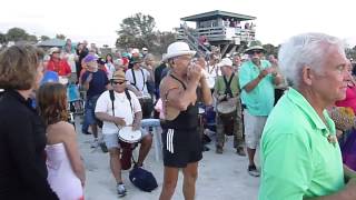 Drumming down the sun at Nokomis Beach [upl. by Gnouhc]