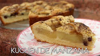 Cómo hacer KUCHEN DE MANZANA ¡el pastel PERFECTO 😱 Fácil  Come como príncipe [upl. by Melva949]