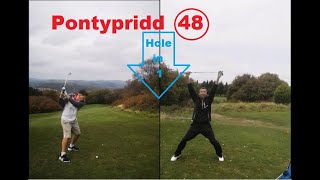 Episode 5 Pontypridd Golf course 48100 courses  Hole in 1 [upl. by Aneema]