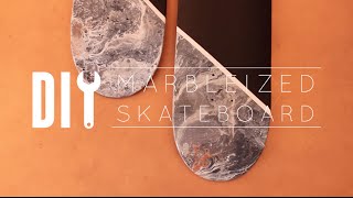 DIY Marble Skateboards [upl. by Mercorr]