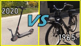 Trottinette Electrique VS Solex faisait on mieux en 1965 [upl. by Dunning44]