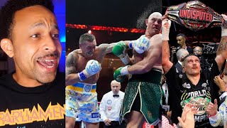 Usyk Defeats Fury via SD in Close Thriller  Usyk Becomes Undisputed Heavyweight Champ  Reaction [upl. by Namad489]