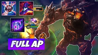 FULL AP BUILD MALPHITE MAKES INSANE DAMAGE  Wild Rift [upl. by Eugenio]