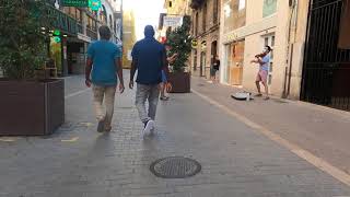 Walk Palma de Mallorca in 4k Corona Pandemie Not so empty 12 video [upl. by Yatnod]