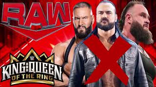 DREW MCINTYRE DISQUALIFIED FROM KING OF THE RING WWE WWERAW [upl. by Davenport838]