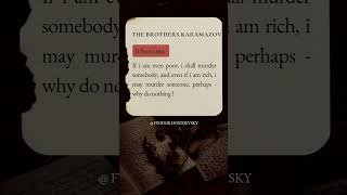 Fyodor Dostoevskys Quotes dostoyevsky quotes youtubeshorts books booktube [upl. by Trebma]