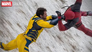 Wolverine vs Deadpool ALL NEW FIGHT FOOTAGE Full Video  Marvel Studios Deadpool 3 [upl. by Ahtera]