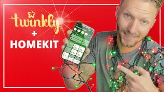 How to use TWINKLY Christmas Lights with HomeKit [upl. by Nyleve197]