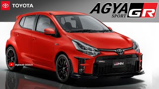 TOYOTA AGYA GR SPORT 2023 MODIFIKASI DIGITAL DIGIMOD TIMELAPSE [upl. by Oniratac]