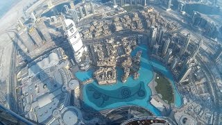 The Worlds Tallest Building and Elevator  Burj Khalifa Top Floor View  Burj Khalifa Inside [upl. by Yelsel]