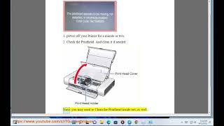 Fix HP Printer Missing or Failed Printhead Error 0xc19a0003 [upl. by Finlay]