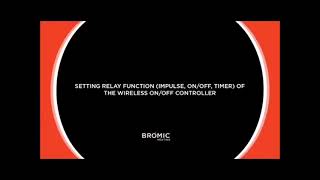 Bromic Heating  Programming of a Double Channel on a Transmitter [upl. by Elsy]