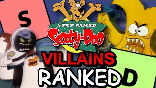 Ranking The Villains of A Pup Named ScoobyDoo [upl. by Irisa]