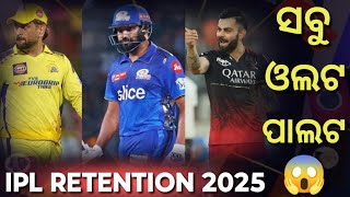 IPL Retention 2025 Full list  IPL 2025  TATA IPL [upl. by Aitercal211]