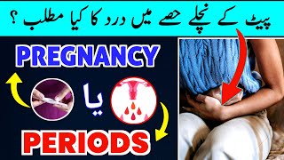 Pait K Nichly Hisy Me Dard Trying To Conceive Abdominal Pain During Early Pregnancy Periods [upl. by Odlanor]