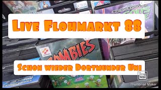 Live Flohmarkt 88 schon wieder Dortmund Uni mit Nintendo Playstation Sega usw [upl. by Odella404]